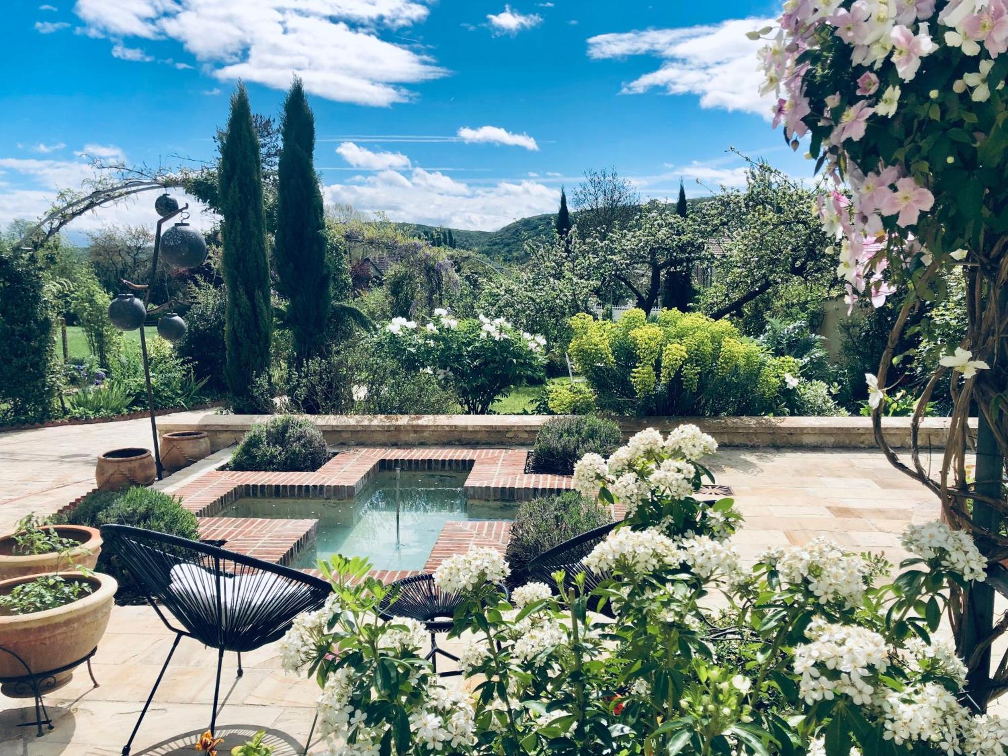 Les Grands Jardins Lodge Giverny Bagian luar foto